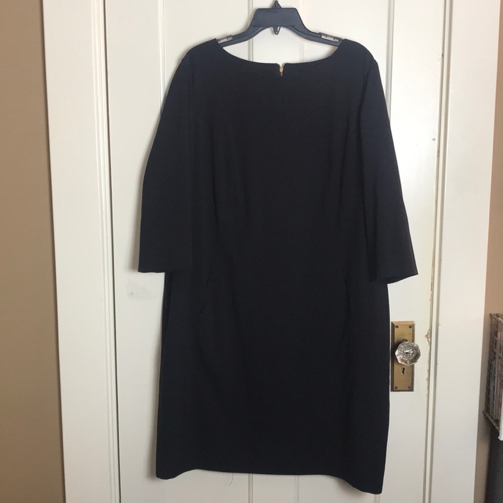 Tahari size 18W Black dress